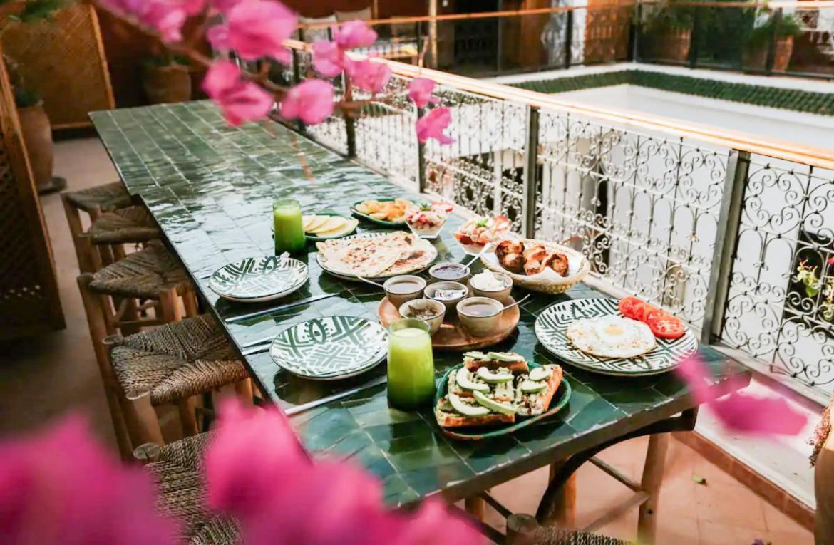 Riad Nanou - Private Riad With Pool & Rooftop Marrakesh Eksteriør bilde