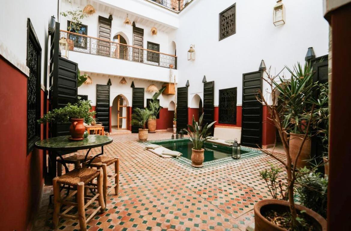 Riad Nanou - Private Riad With Pool & Rooftop Marrakesh Eksteriør bilde